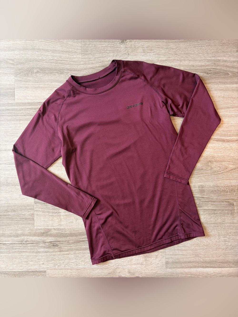 Devops long sleeve compression shirt